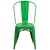 Flash Furniture ET-3534-GN-GG Distressed Green Metal Indoor/Outdoor Stackable Chair addl-9