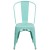 Flash Furniture ET-3534-MINT-GG Mint Green Metal Indoor/Outdoor Stackable Chair addl-9