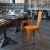 Flash Furniture ET-3534-OR-GG Distressed Orange Metal Indoor/Outdoor Stackable Chair addl-1
