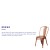 Flash Furniture ET-3534-POC-GG Copper Metal Indoor/Outdoor Stackable Chair addl-3