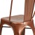 Flash Furniture ET-3534-POC-GG Copper Metal Indoor/Outdoor Stackable Chair addl-7