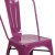 Flash Furniture ET-3534-PUR-GG Purple Metal Indoor/Outdoor Stackable Chair addl-10