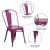 Flash Furniture ET-3534-PUR-GG Purple Metal Indoor/Outdoor Stackable Chair addl-4
