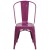 Flash Furniture ET-3534-PUR-GG Purple Metal Indoor/Outdoor Stackable Chair addl-9