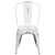 Flash Furniture ET-3534-WH-GG Distressed White Metal Indoor/Outdoor Stackable Chair addl-9