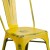 Flash Furniture ET-3534-YL-GG Distressed Yellow Metal Indoor/Outdoor Stackable Chair addl-10