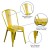Flash Furniture ET-3534-YL-GG Distressed Yellow Metal Indoor/Outdoor Stackable Chair addl-4