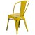 Flash Furniture ET-3534-YL-GG Distressed Yellow Metal Indoor/Outdoor Stackable Chair addl-6