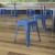 Flash Furniture ET-BT3503-18-BL-GG 18" Stackable Backless Metal Indoor Table Height Dining Stool, Royal Blue-Set of 4 addl-1