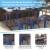Flash Furniture ET-BT3503-18-BL-WD-GG 18" Stackable Backless Royal Blue Metal Indoor Dining Stool with Wooden Seat--Set of 4 addl-4