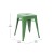 Flash Furniture ET-BT3503-18-GN-GG 18" Stackable Backless Metal Indoor Table Height Stool, Green - Set of 4 addl-5