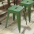 Flash Furniture ET-BT3503-18-GN-GG 18" Stackable Backless Metal Indoor Table Height Stool, Green - Set of 4 addl-6