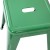 Flash Furniture ET-BT3503-18-GN-GG 18" Stackable Backless Metal Indoor Table Height Stool, Green - Set of 4 addl-8