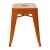 Flash Furniture ET-BT3503-18-ORG-GG 18" Stackable Backless Metal Indoor Table Height Stool, Orange - Set of 4 addl-7