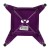 Flash Furniture ET-BT3503-18-PR-GG 18" Stackable Backless Metal Indoor Table Height Stool, Purple - Set of 4 addl-9
