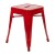Flash Furniture ET-BT3503-18-RED-GG 18" Stackable Backless Metal Indoor Table Height Stool, Red - Set of 4 addl-6
