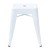 Flash Furniture ET-BT3503-18-WH-GG 18" Stackable Backless Metal Indoor Table Height Stool, White - Set of 4 addl-10
