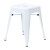 Flash Furniture ET-BT3503-18-WH-GG 18" Stackable Backless Metal Indoor Table Height Stool, White - Set of 4 addl-9
