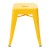 Flash Furniture ET-BT3503-18-YL-GG 18" Stackable Backless Metal Indoor Table Height Stool, Yellow - Set of 4 addl-10