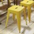 Flash Furniture ET-BT3503-18-YL-GG 18" Stackable Backless Metal Indoor Table Height Stool, Yellow - Set of 4 addl-6