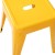 Flash Furniture ET-BT3503-18-YL-GG 18" Stackable Backless Metal Indoor Table Height Stool, Yellow - Set of 4 addl-8