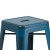 Flash Furniture ET-BT3503-24-AB-GG 24" Backless Distressed Antique Blue Metal Indoor/Outdoor Counter Height Stool addl-7
