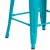 Flash Furniture ET-BT3503-24-CB-GG 24" Backless Crystal Teal-Blue Indoor/Outdoor Counter Height Stool addl-6