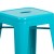 Flash Furniture ET-BT3503-24-CB-GG 24" Backless Crystal Teal-Blue Indoor/Outdoor Counter Height Stool addl-7