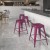 Flash Furniture ET-BT3503-24-PUR-GG 24" Backless Purple Indoor/Outdoor Counter Height Stool addl-1