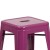 Flash Furniture ET-BT3503-24-PUR-GG 24" Backless Purple Indoor/Outdoor Counter Height Stool addl-6