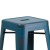 Flash Furniture ET-BT3503-30-AB-GG 30" Backless Distressed Antique Blue Metal Indoor/Outdoor Barstool addl-7