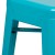 Flash Furniture ET-BT3503-30-CB-GG 30" Backless Crystal Teal-Blue Indoor/Outdoor Barstool addl-10