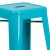 Flash Furniture ET-BT3503-30-CB-GG 30" Backless Crystal Teal-Blue Indoor/Outdoor Barstool addl-7