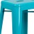 Flash Furniture ET-BT3503-30-CB-GG 30" Backless Crystal Teal-Blue Indoor/Outdoor Barstool addl-9