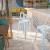Flash Furniture ET-BT3503-30-DB-GG 30" Backless Distressed Green-Blue Metal Indoor/Outdoor Barstool addl-1