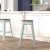 Flash Furniture ET-BT3503-30-MINT-WD-GG 30" Backless Mint Green Barstool with Square Wood Seat addl-1