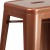 Flash Furniture ET-BT3503-30-POC-GG 30" Backless Copper Indoor/Outdoor Barstool addl-7
