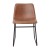 Flash Furniture ET-ER18345-18-LB-BK-GG 18" Mid-Back Sled Base Dining Chair in Light Brown LeatherSoft with Black Frame, Set of 2 addl-10