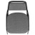 Flash Furniture FD-BHF-1-SILVERVEIN-BCG-GG Hercules Trapezoidal Back Gray Fabric Stacking Banquet Chair with Silver Vein Frame addl-10