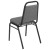 Flash Furniture FD-BHF-1-SILVERVEIN-BCG-GG Hercules Trapezoidal Back Gray Fabric Stacking Banquet Chair with Silver Vein Frame addl-6