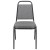 Flash Furniture FD-BHF-1-SILVERVEIN-BCG-GG Hercules Trapezoidal Back Stacking Banquet Chair with 2.5" Thick Seat in Gray Fabric - Silver Vein Frame addl-9