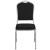 Flash Furniture FD-C01-S-11-GG Hercules Crown Back Stacking Banquet Chair in Black Fabric - Silver Frame addl-9