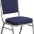 Flash Furniture FD-C01-S-2-GG Hercules Crown Back Stacking Banquet Chair in Navy Fabric - Silver Frame addl-11