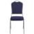Flash Furniture FD-C01-S-2-GG Hercules Crown Back Stacking Banquet Chair in Navy Fabric - Silver Frame addl-8