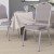 Flash Furniture FD-C01-S-6-GG Hercules Crown Back Stacking Banquet Chair in Gray Dot Fabric - Silver Frame addl-1