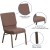 Flash Furniture FD-CH02185-GV-BNDOT-GG Hercules 18.5