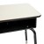 Flash Furniture FD-DESK-GY-GG Gray Student Desk with Open Front Metal Book Box addl-7