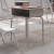 Flash Furniture FD-DESK-GY-WAL-GG Walnut/Silver Student Desk with Open Front Metal Book Box addl-1