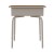 Flash Furniture FD-DESK-GY-WAL-GG Walnut/Silver Student Desk with Open Front Metal Book Box addl-7