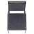 Flash Furniture FD-LUX-SIL-DKGY-GG Hercules Square Back Dark Gray Fabric Stacking Banquet Chair - Silvervein Frame addl-10
